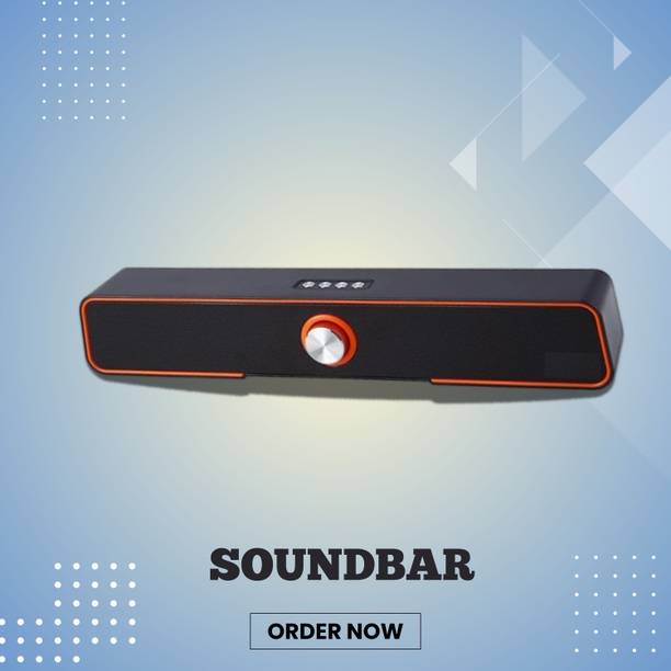 Clairbell 10W Bluetooth Soundbar with 4 Hours Wireless Playback Bluetooth SpeakersTY411 10 W Bluetooth Soundbar