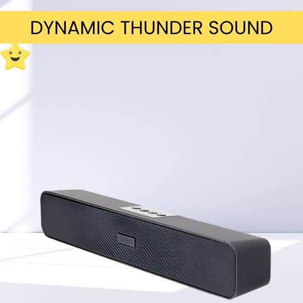 GUGGU E91 (PORTABLE HOME THEATER SOUNDBAR) Crydtal Sound Support SD Card/Aux/USBE260 20 W Bluetooth Soundbar