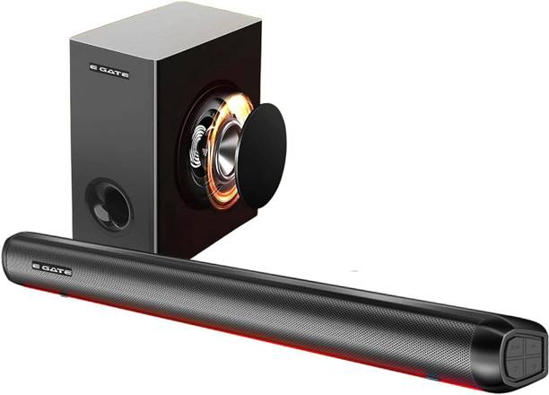 Egate 306 Home Theatre for TV with Wired Subwoofer for Deep Bass | 3EQ Modes 210 W Bluetooth Home Theatre
