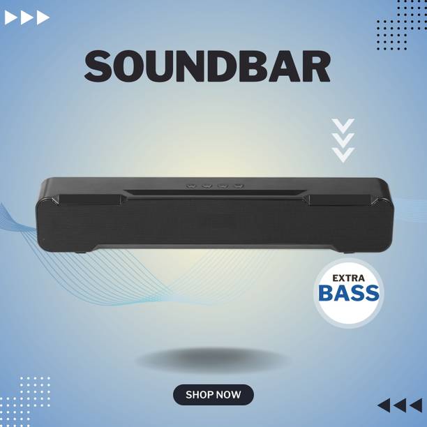 Clairbell 20W Bluetooth Soundbar with 4 Hours Wireless Playback Bluetooth SpeakersC1V402 20 W Bluetooth Soundbar