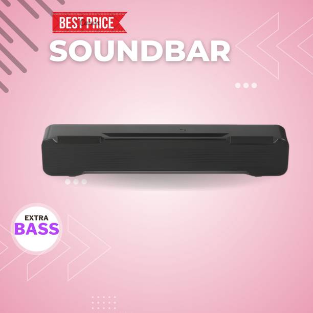 FRONY Bluetooth Soundbar Speaker With 12H Playback HD Stereo for Phone/PC/TV/Laptop415 20 W Bluetooth Soundbar