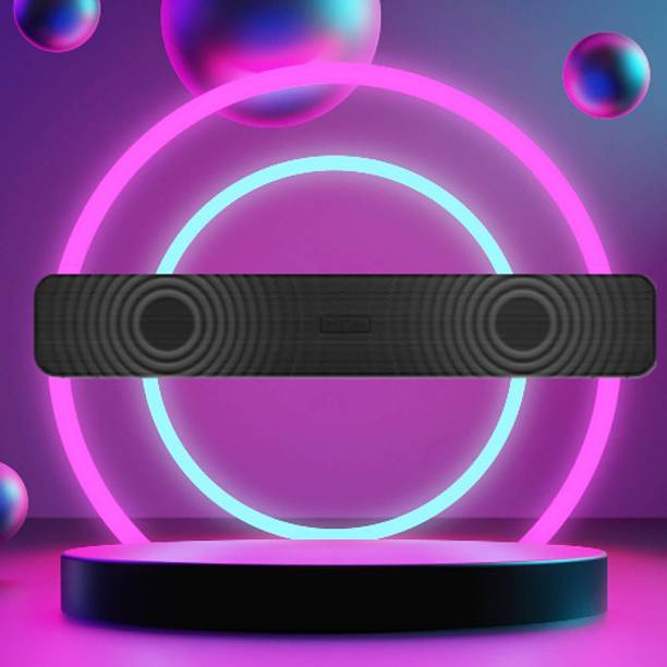 GUGGU E91_VP_T6 Bluetooth 5.0 Soundbar: 16W, 2000mAh, 19 hrs playtime. 16 W Bluetooth Soundbar