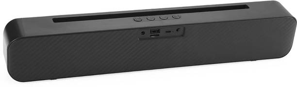 RZW S-1 Powerful Bass Bletooth Speaker Mini Soundbar,19Hrs Playback,Stereo Soundbar 16 W Bluetooth Soundbar