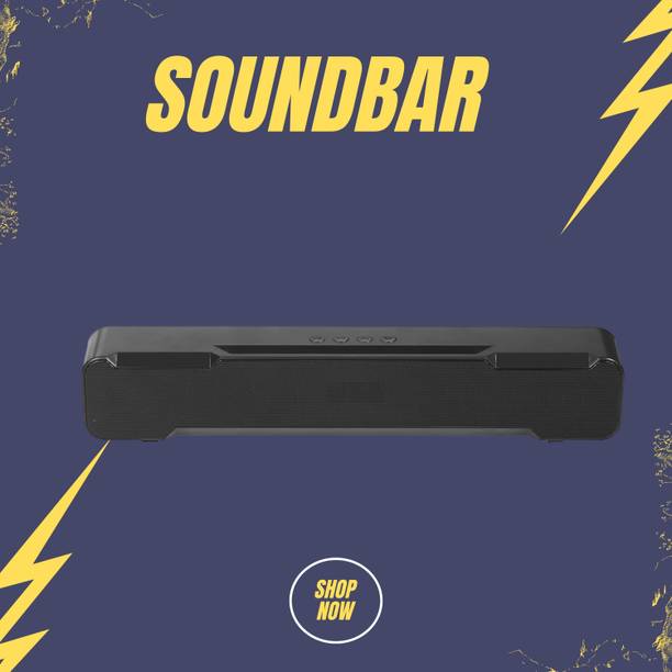 GUGGU 20W Bluetooth Soundbar with 4 Hours Wireless Playback Bluetooth Speakers5DX332 20 W Bluetooth Soundbar