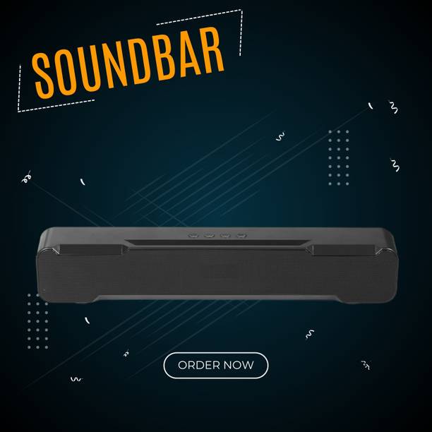 GUGGU 20W Bluetooth Soundbar with 4 Hours Wireless Playback Bluetooth Speakers5DX255 20 W Bluetooth Soundbar
