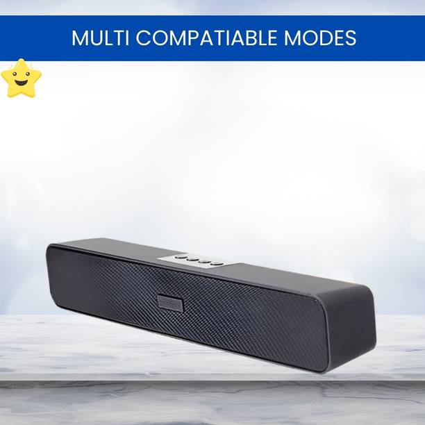 FRONY E91 (PORTABLE HOME THEATER SOUNDBAR) Crydtal Sound Support SD Card/Aux/USBC222 20 W Bluetooth Soundbar