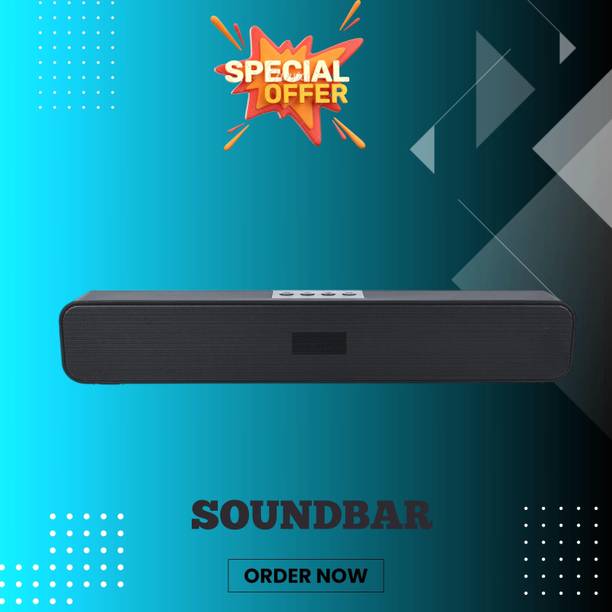 Clairbell 20W Bluetooth Soundbar with 4 Hours Wireless PlayTime Bluetooth Speakers2G184 20 W Bluetooth Soundbar