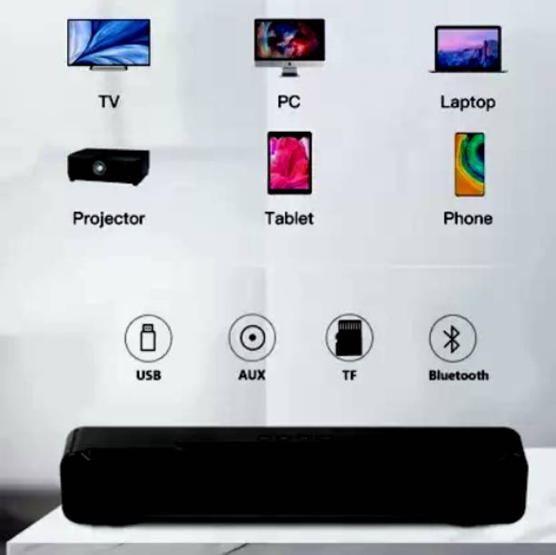 GUGGU WIRELESS M51 SOUNDBAR BLUETOOTH SPEAKER COMPATIBLE WITH ALL SMARTPHONES 48 W Bluetooth Soundbar