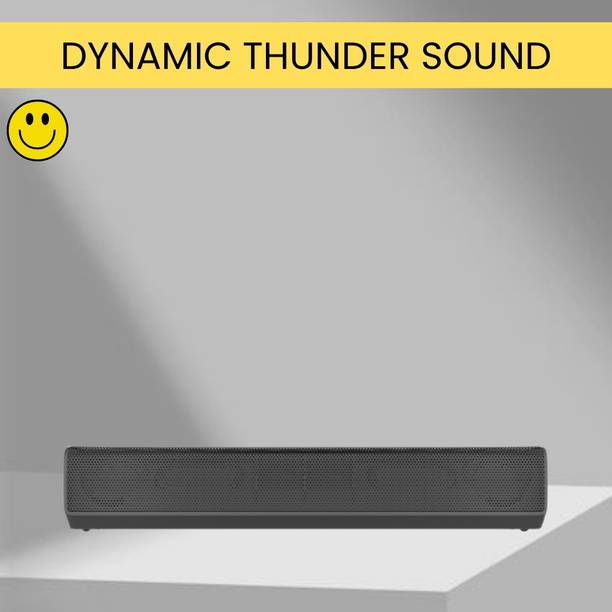 GUGGU Music Bar (PORTABLE HOME THETER SOUNDBAR)With Stereo Sound & 1200mAh BatteryH169 20 W Bluetooth Soundbar
