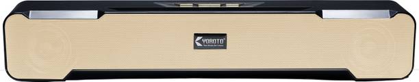YOROTO Wireless Superior Sound bar with Ear-Shaking Sound & Ultra Powerful Deep Bass 20 W Bluetooth Soundbar