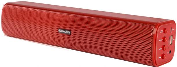 ZEBRONICS Vita Plus, Supporting LED Display, USB, SD Card, AUX, TWS & Call Function 16 W Bluetooth Soundbar
