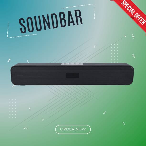 Clairbell 20W Bluetooth Soundbar with 4 Hours Wireless ...