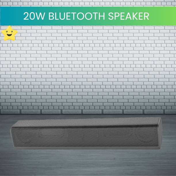 Clairbell Music Bar (PORTABLE HOME THETER SOUNDBAR)With Stereo Sound & 1200mAh BatteryT392 20 W Bluetooth Soundbar