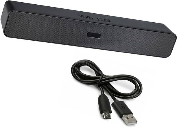 ZWOLLEX Bar Groove Bluetooth Soundbar with 10W Output Multiple Connectivity 10 W Bluetooth Soundbar