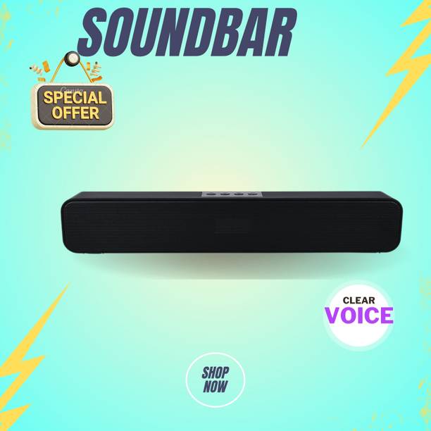 Clairbell Bluetooth Soundbar Speaker 12Hrs Playback, HD Stereo for Phone/PC/TV/Laptopi365 20 W Bluetooth Soundbar