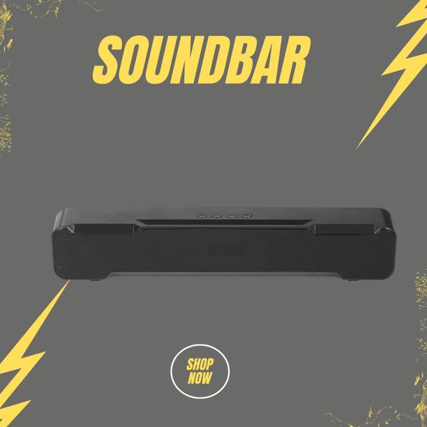 FRONY 20W Bluetooth Soundbar with 4 Hours Wireless Playback Bluetooth SpeakersA1O443 20 W Bluetooth Soundbar