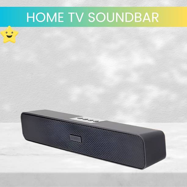 FRONY E91 (PORTABLE HOME THEATER SOUNDBAR) Crydtal Sound Support SD Card/Aux/USBB110 20 W Bluetooth Soundbar