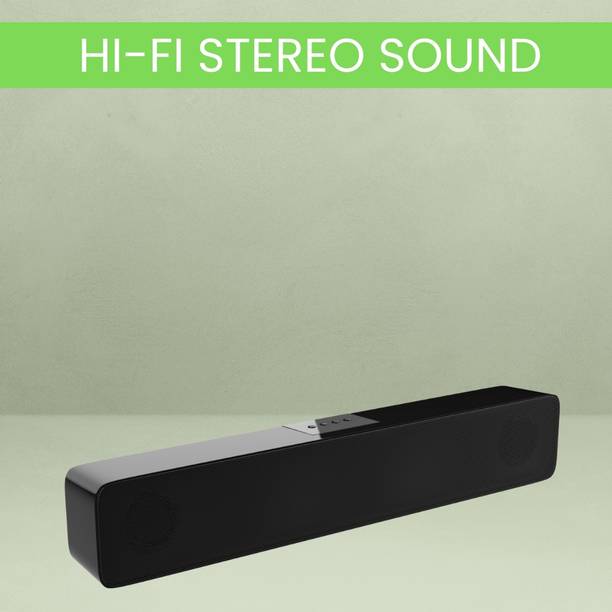 GUGGU Bluetooth (PORTABLE HOME THEATER SOUNDBAR) Crystal Clear Sound, 5H. PaytimeF271 20 W Bluetooth Soundbar