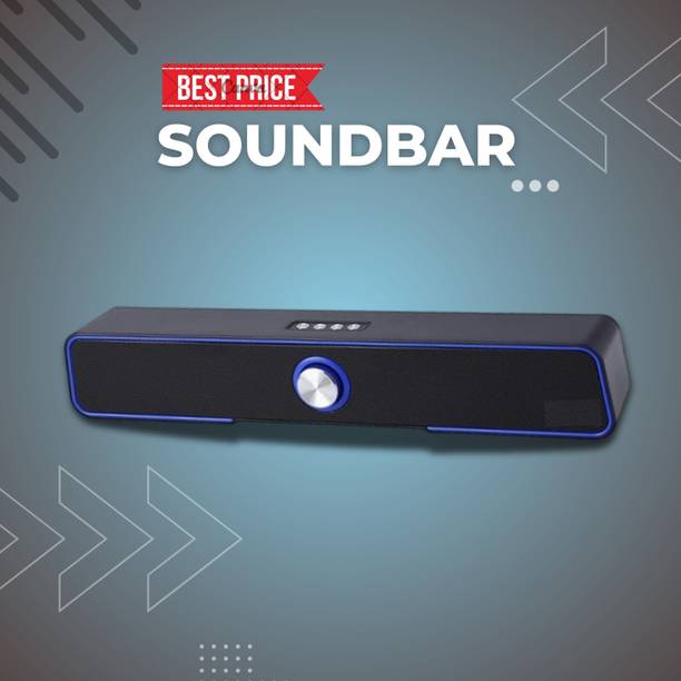 GUGGU 10W Bluetooth Soundbar with 4 Hours Wireless Playback Bluetooth SpeakersER709 10 W Bluetooth Soundbar