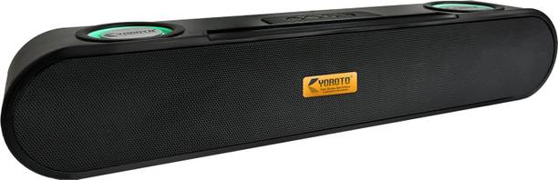 YOROTO Wireless Premium Soundbar with Thunder Sound Speakers & Powerful bass 20 W Bluetooth Soundbar