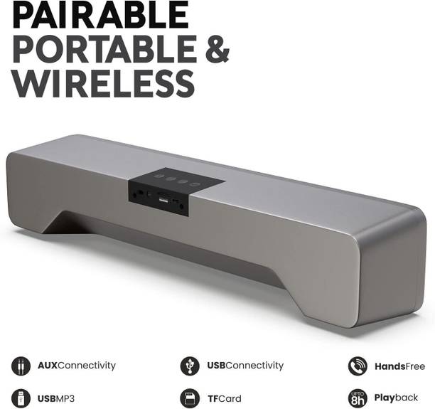 ZSIV Bluetooth Home Theatre Rich Bass Portable Wireless Multimedia Tv Speaker 10 W Bluetooth Soundbar