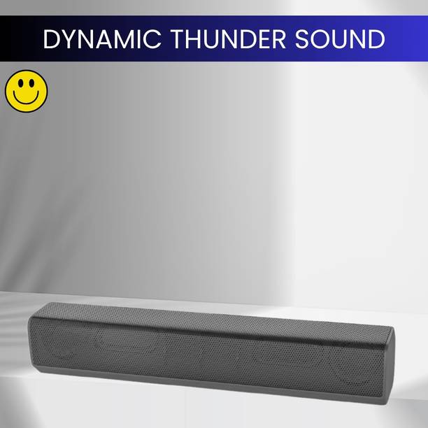 GUGGU Music Bar (PORTABLE HOME THETER SOUNDBAR)With Stereo Sound & 1200mAh BatteryH355 20 W Bluetooth Soundbar