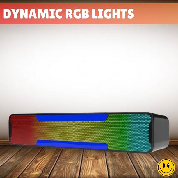 SACRO Megabar (PORTABLE HOME TV SOUNDBAR) Dynamic Thunder Sound With RGB LightC309 20 W Bluetooth Soundbar