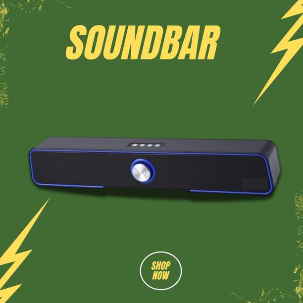 GUGGU 10W Bluetooth Soundbar with 4 Hours Wireless Playback Bluetooth SpeakersER430 10 W Bluetooth Soundbar