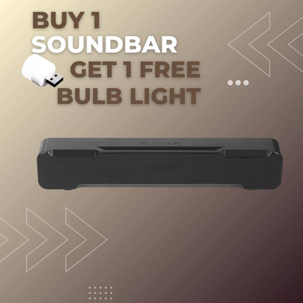 FRONY 20W Bluetooth Soundbar with 4 Hours Wireless Playback Bluetooth SpeakersPA297 20 W Bluetooth Soundbar