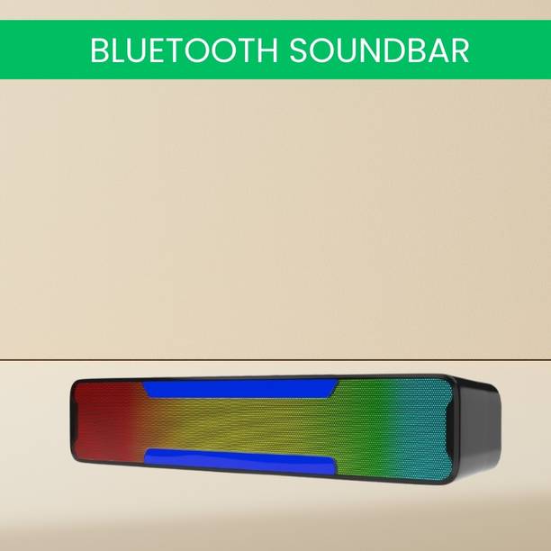 GUGGU Megabar (PORTABLE HOME TV SOUNDBAR) Dynamic Thunder Sound With RGB LightYK386 20 W Bluetooth Soundbar