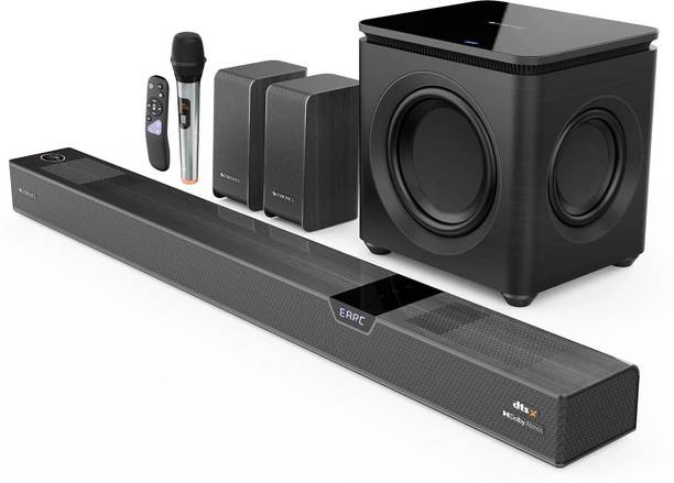 ZEBRONICS Juke Bar 10000 (SBSPK C16) Dolby Atmos, DTS X, Wireless Subwoofer & Satellite 1100 W Bluetooth Soundbar