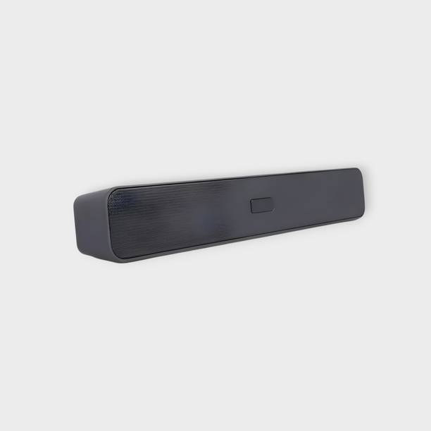 URBANHUDA Portable Home TV SOUNDBAR Dynamic Thunder Sound 2400mAh Battery 10 W Speaker_GY 10 W Bluetooth Soundbar