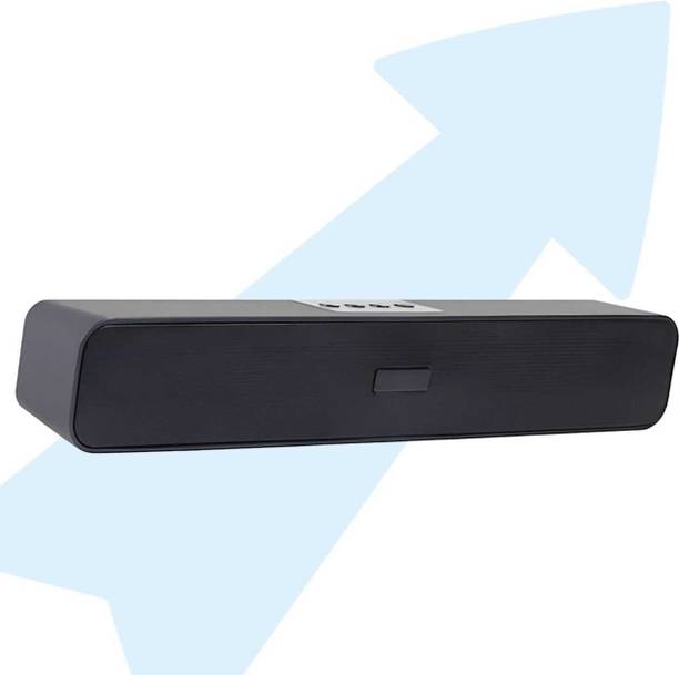 Bxeno Dj Bass Bar Studio Bluetooth Soundbar Moviebar Party Light With High 10 W Bluetooth Soundbar