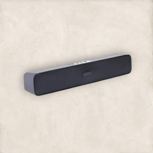 house of common Up to 6 Hrs of Listening* Enhanced Sound Dynamics, Heavy Bass Speaker_WY 10 W Bluetooth Soundbar