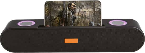 ZXTMUZK RGB Light Bluetooth Speaker, Dynamic Bass Boost, HD Stereo Sound, Long Battery 16 W Bluetooth Soundbar