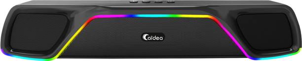 Caidea CSSB100 Jook Upto 16 Hrs Music Time*,Dynamic Drivers, RGB Lights Stereo Speaker 20 W Bluetooth Soundbar
