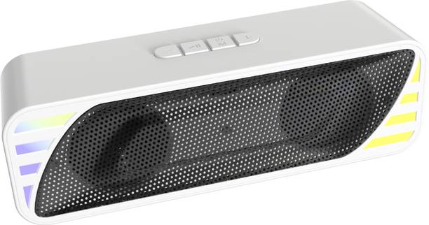 Aroma Rock 10W Upto 12 Hrs Music time*,Dynamic RGB Lights,Dynamic Drivers,Heavy Bass 10 W Bluetooth Soundbar