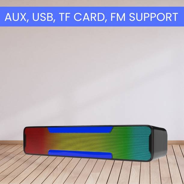 SACRO Megabar (PORTABLE HOME TV SOUNDBAR) Dynamic Thunder Sound With RGB LightWK190 20 W Bluetooth Soundbar