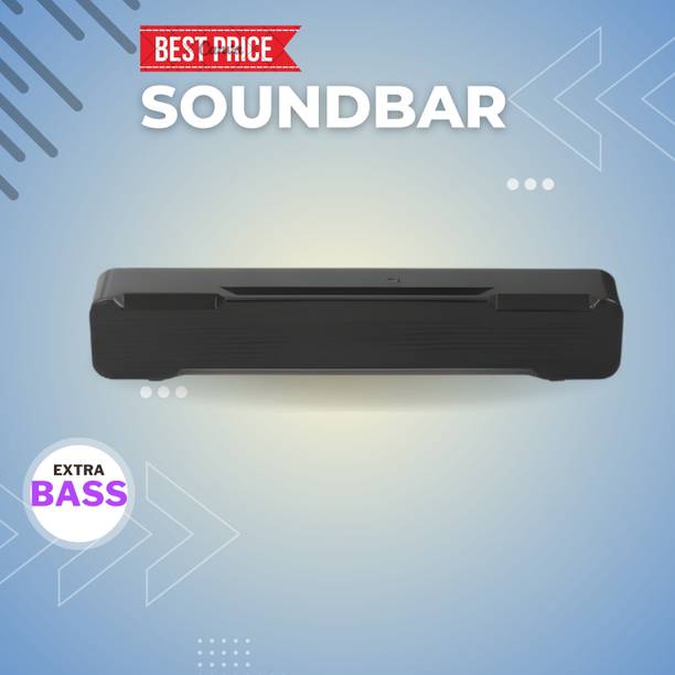 FRONY Bluetooth Soundbar Speaker With 12H Playback HD Stereo for Phone/PC/TV/Laptop507 20 W Bluetooth Soundbar