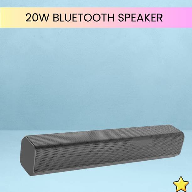 SYARA Musicbar (PORTABLE HOME THEATER SOUNDBAR) Compatibility TV/PC With HD SoundRN429 20 W Bluetooth Soundbar