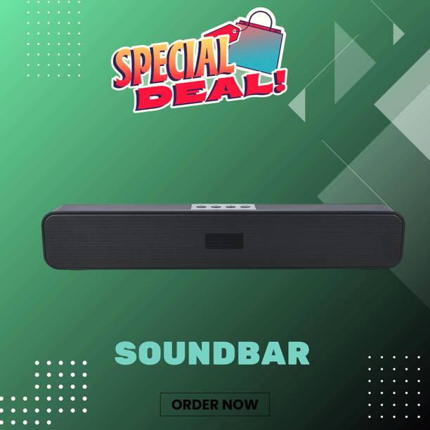 Clairbell 20W Bluetooth Soundbar with 4 Hours Wireless ...