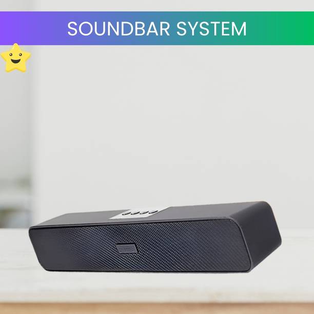 FRONY E91 (PORTABLE HOME THEATER SOUNDBAR) Crydtal Sound Support SD Card/Aux/USBC312 20 W Bluetooth Soundbar