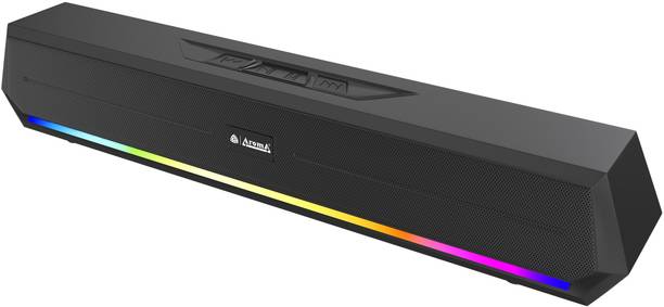 Aroma Coolbar 30W Upto 16 Hrs Music Time*,DynamiC RGB Lights,Dynamic Drivers 30 W Bluetooth Soundbar