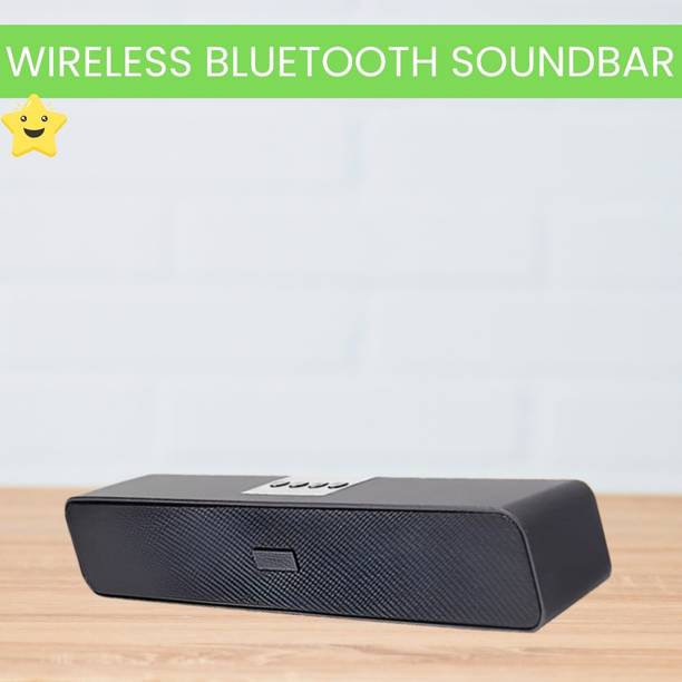 FRONY E91 (PORTABLE HOME THEATER SOUNDBAR) Crydtal Sound Support SD Card/Aux/USBA4 20 W Bluetooth Soundbar