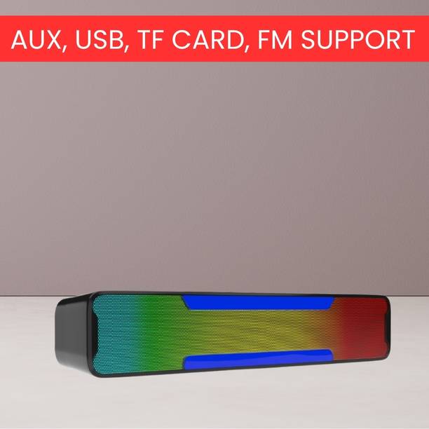 GUGGU Megabar (PORTABLE HOME TV SOUNDBAR) Dynamic Thunder Sound With RGB LightYK282 20 W Bluetooth Soundbar