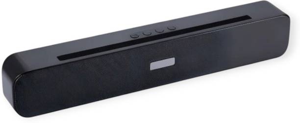 AIZINA Portable Home TV SOUNDBAR Dynamic Thunder Sound 2400mAh Battery 10 W Speaker_WH 10 W Bluetooth Soundbar