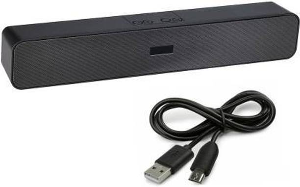 Soroo Future Soundbar (Premium Black) Partypal Bluetooth Wireless, Auxiliary, USB, Fm Speaker 10 W Bluetooth Soundbar