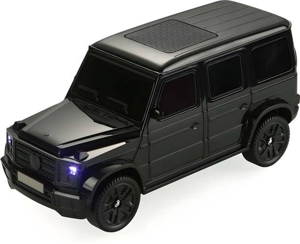 ZSIV Portable Wireless Car Speaker - 6H Playtime, 1200mAh Battery, RGB LED, USB/FM/TF 8 W Bluetooth Soundbar