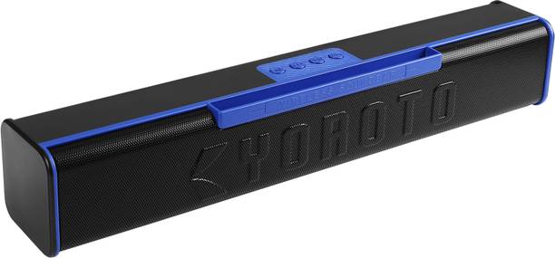 YOROTO YO-413BTL Wireless Speaker With RGB Light, Superior Sound and punchy Bass 20 W Bluetooth Soundbar