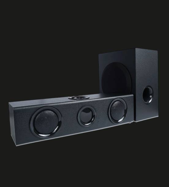 Sonique Bass Buzz Bluetooth Soundbar with Subwoofer, Deep Bass, USB AUX TF Support 50 W Bluetooth Soundbar